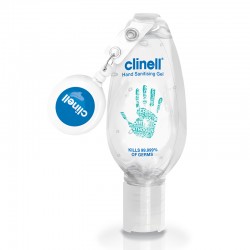Hand sanitising Clinell gel...